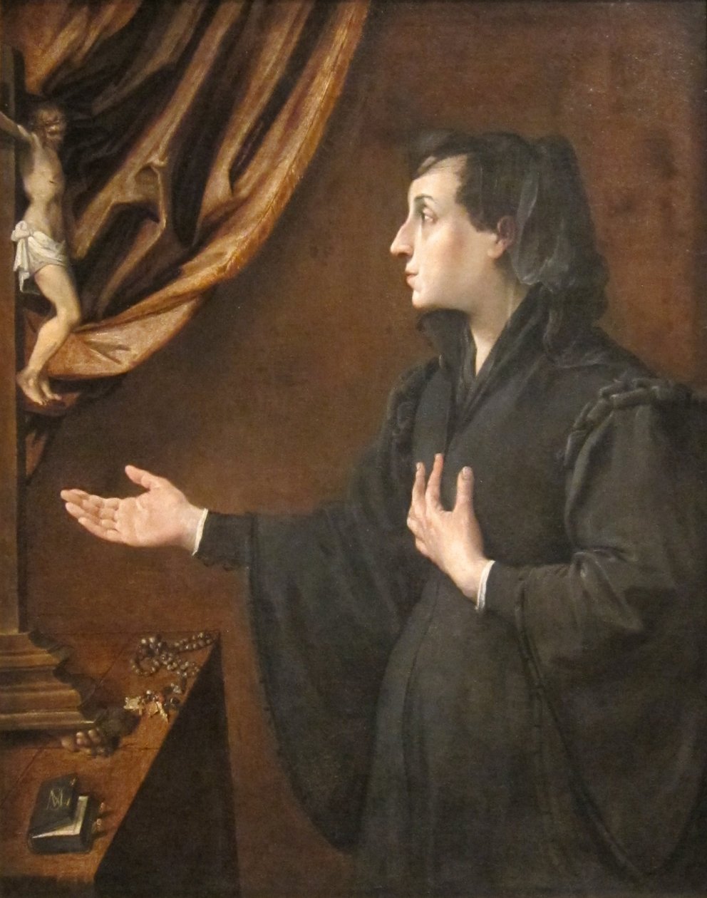 Lesken muotokuva tekijältä Ludovico Carracci