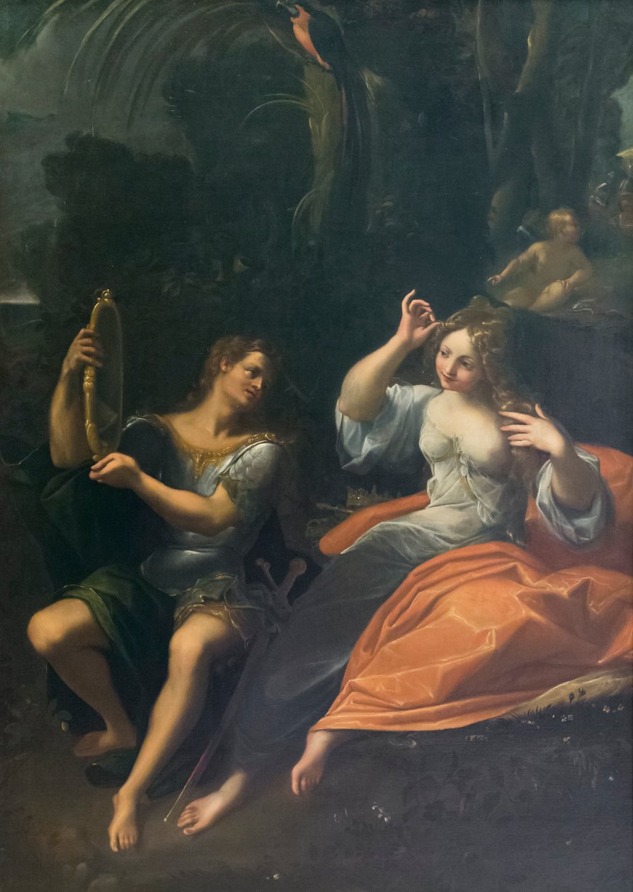 Rinaldo ja Armida tekijältä Ludovico Carracci
