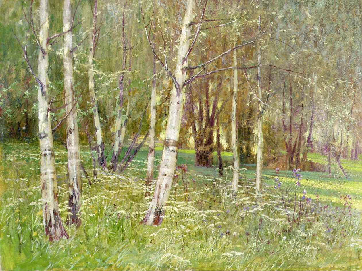 Metsäinen maisema tekijältä Ludovico Cavaleri