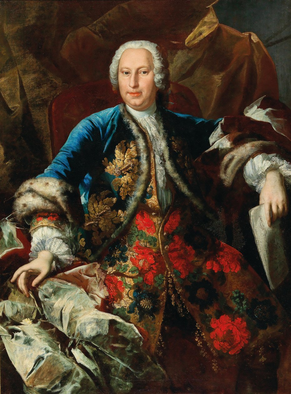 Säveltäjä Pietro Torrin muotokuva n. 1650-1737, noin 1735. tekijältä Ludovico Stern