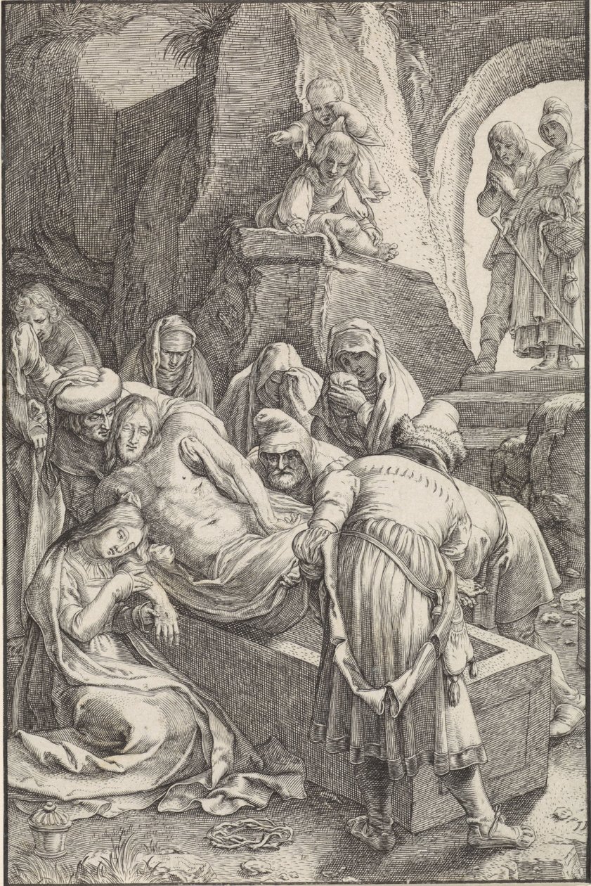 Kristuksen hautaus The Passion (sarjan nimi) tekijältä Ludovicus Siceram