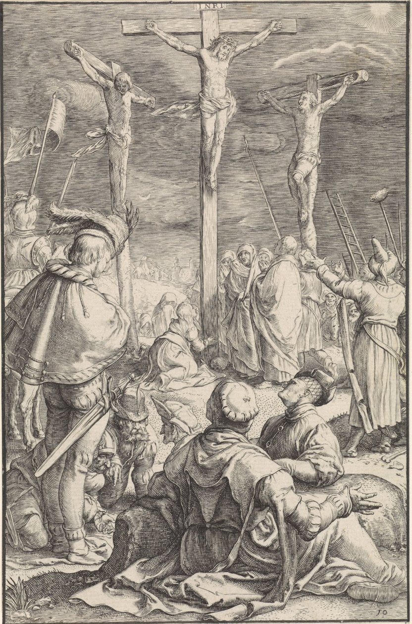 Ristiinnaulitseminen The Passion (sarjan nimi) tekijältä Ludovicus Siceram