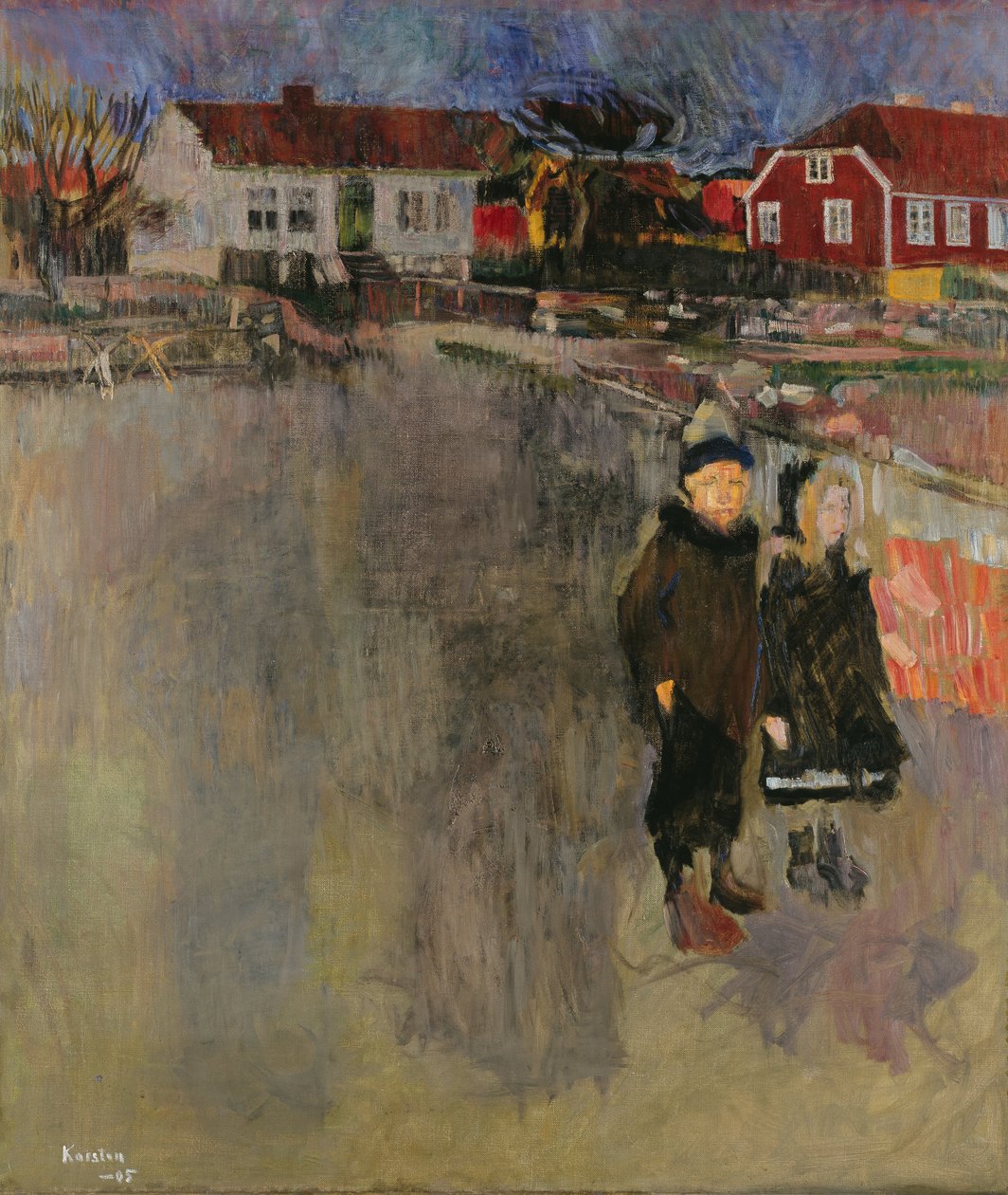 Kevät ilta Ulassa tekijältä Ludvig Karsten