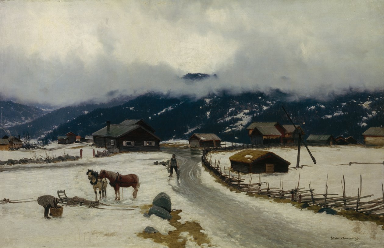 Talvi tekijältä Ludvig Skramstad