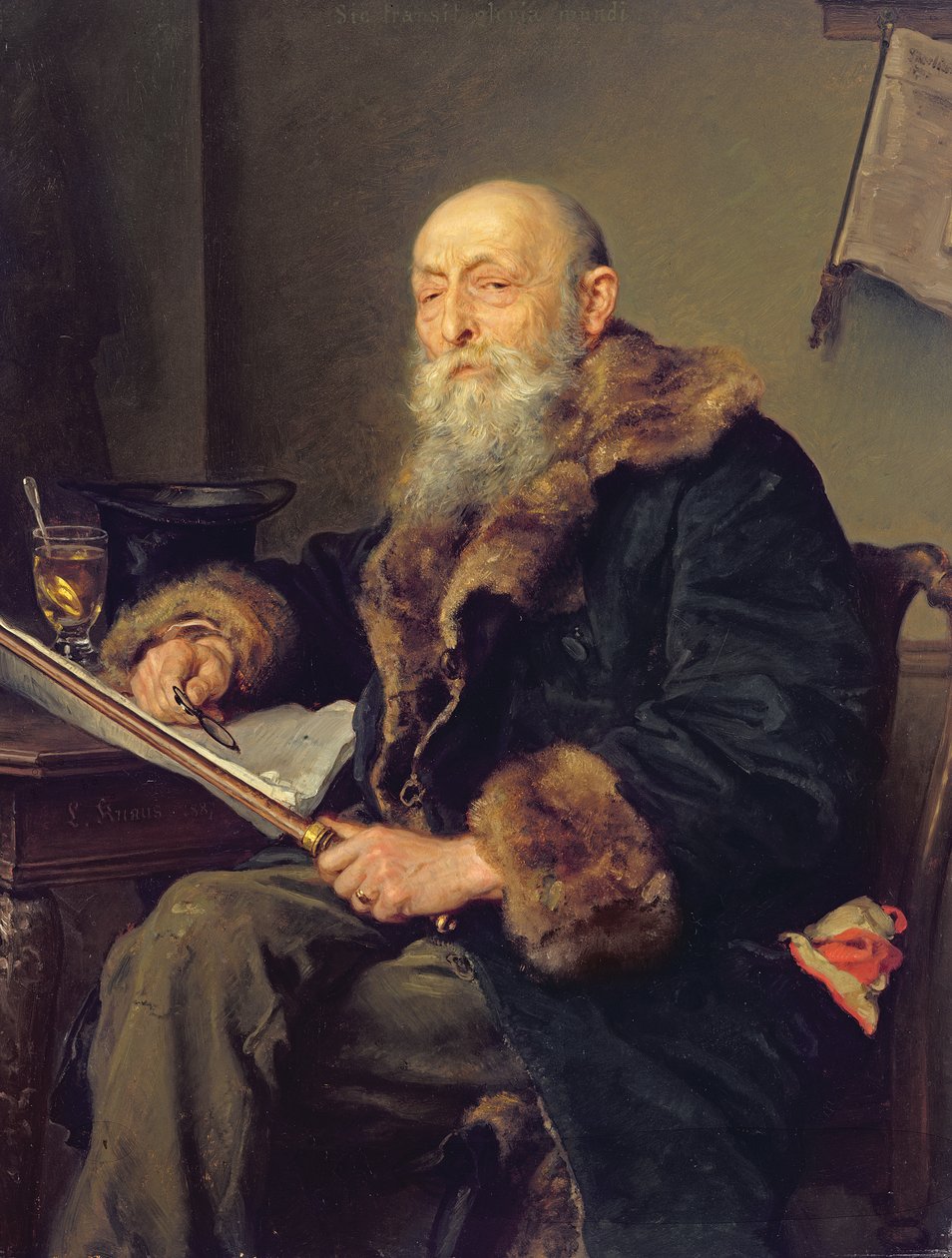 Starost, 1887 tekijältä Ludwig Knaus