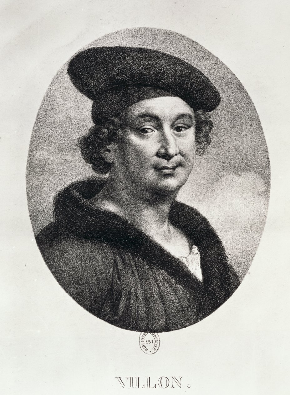 Francois Villonin (1431-63) muotokuva tekijältä Ludwig Rullmann