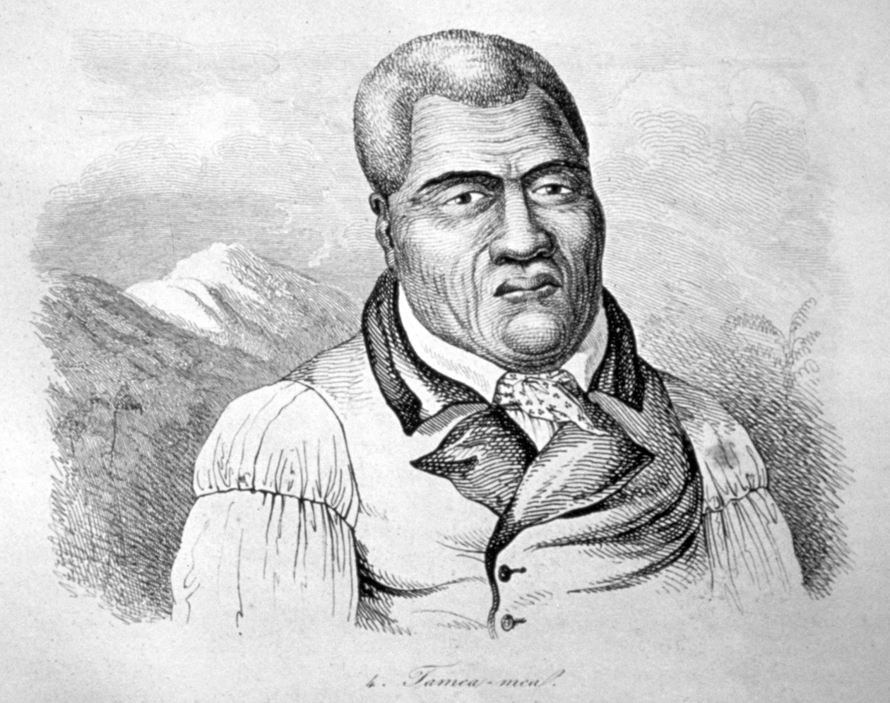 Kamehameha I, 1770-1819 tekijältä Ludwig Choris