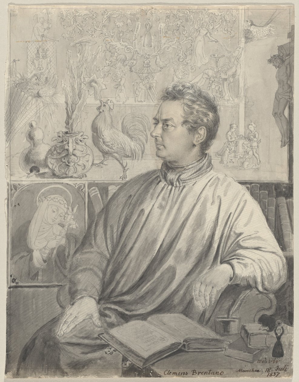 Clemens Brentanofinnish tekijältä Ludwig Emil Grimm