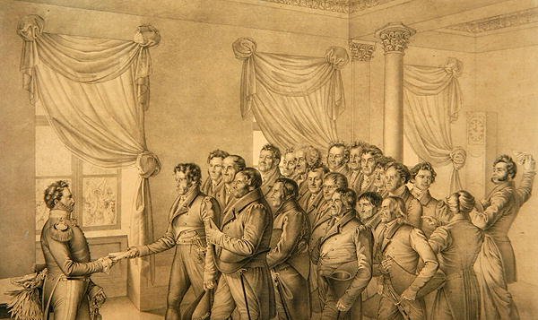 Kasselin valtuutettu valitsija William II:lle tekijältä Ludwig Emil Grimm