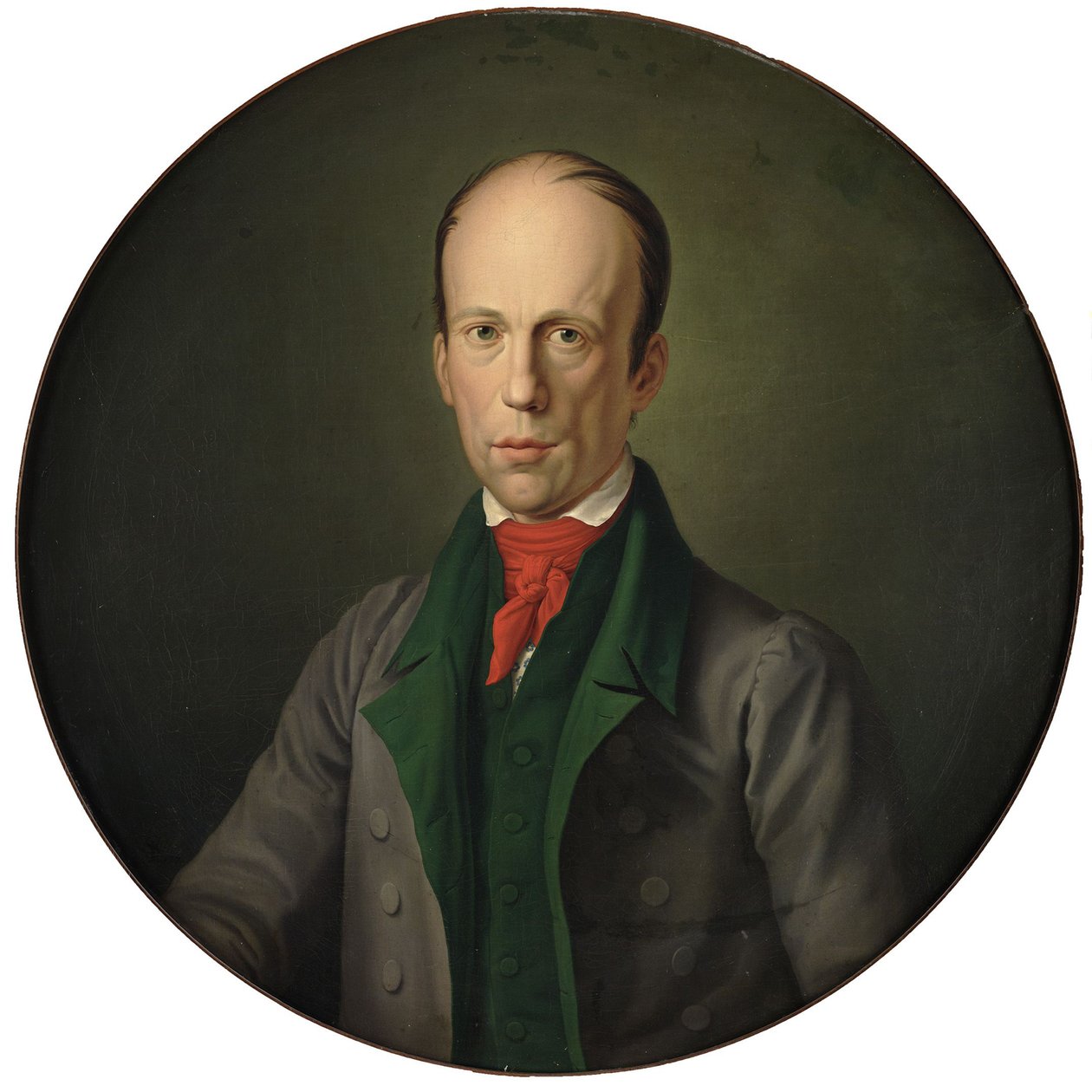 Itävallan arkkiherttua Johanneksen muotokuva 1782-1859, 1827. tekijältä Ludwig Ferdinand Schnorr von Carolsfeld