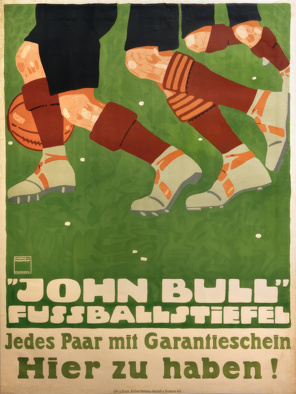 JOHN BULL -JALKAPAKAPAT. Jokaisella parilla takuutodistus. Saada tänne! tekijältä Ludwig Hohlwein