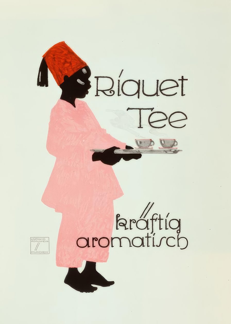 Riquet-tee, voimakkaasti aromaattinen tekijältä Ludwig Hohlwein