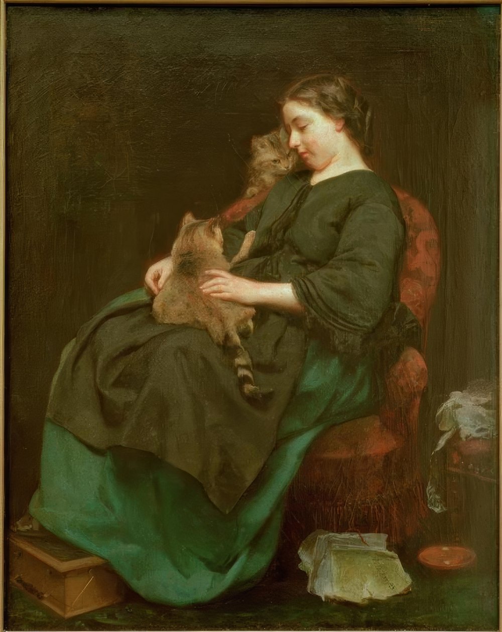 Die Katzenmutter tekijältä Ludwig Knaus