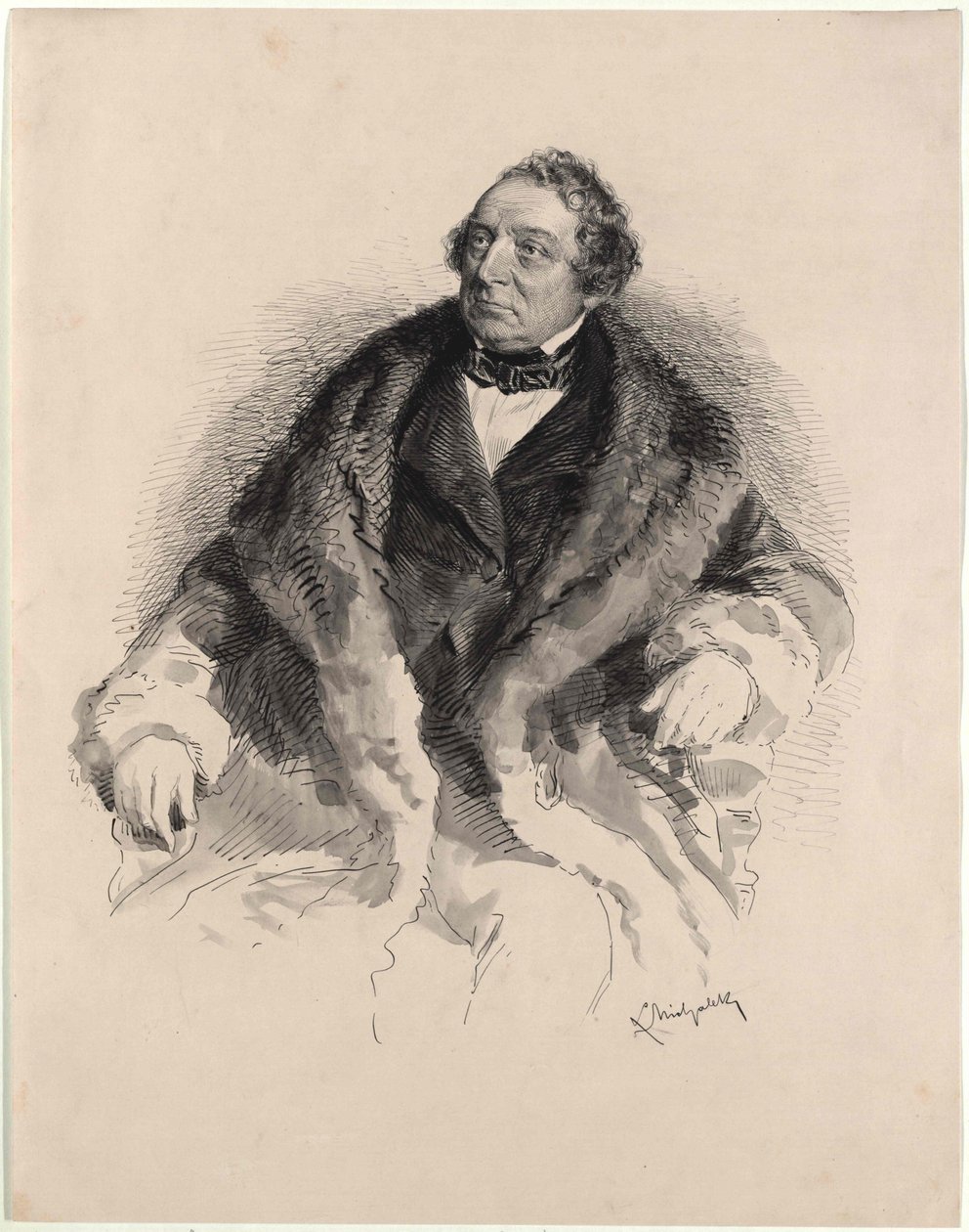 näyttelijä Henry Anschuetz Henry Anschuetz tekijältä Ludwig Michalek