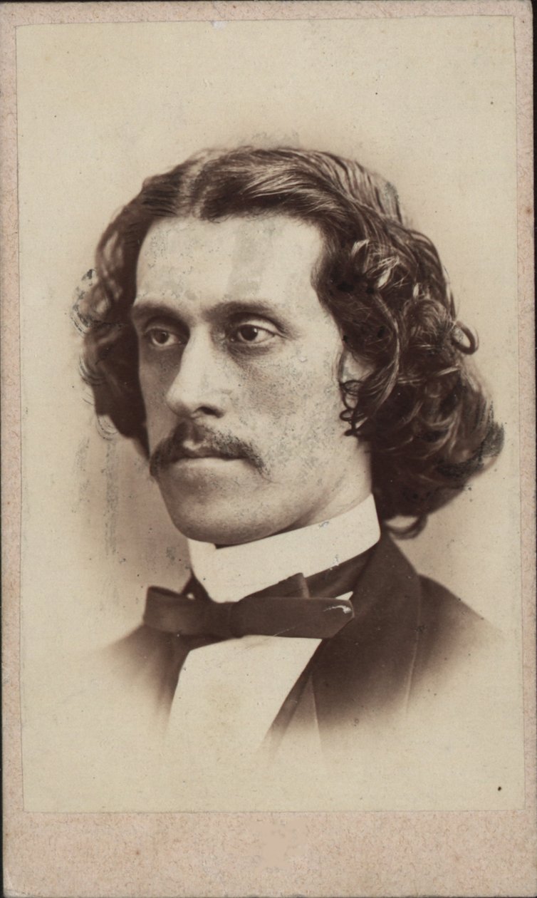 Muotokuva säveltäjä Josef Straussista 1827-1870, noin 1860. tekijältä Ludwig Schrank