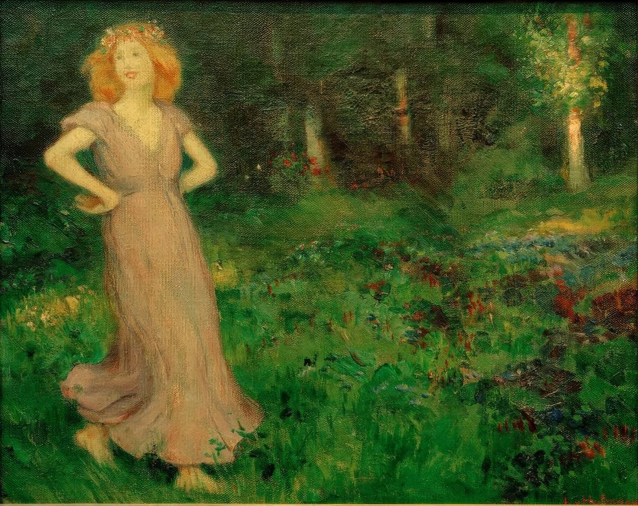 tanssija tekijältä Ludwig von Hofmann