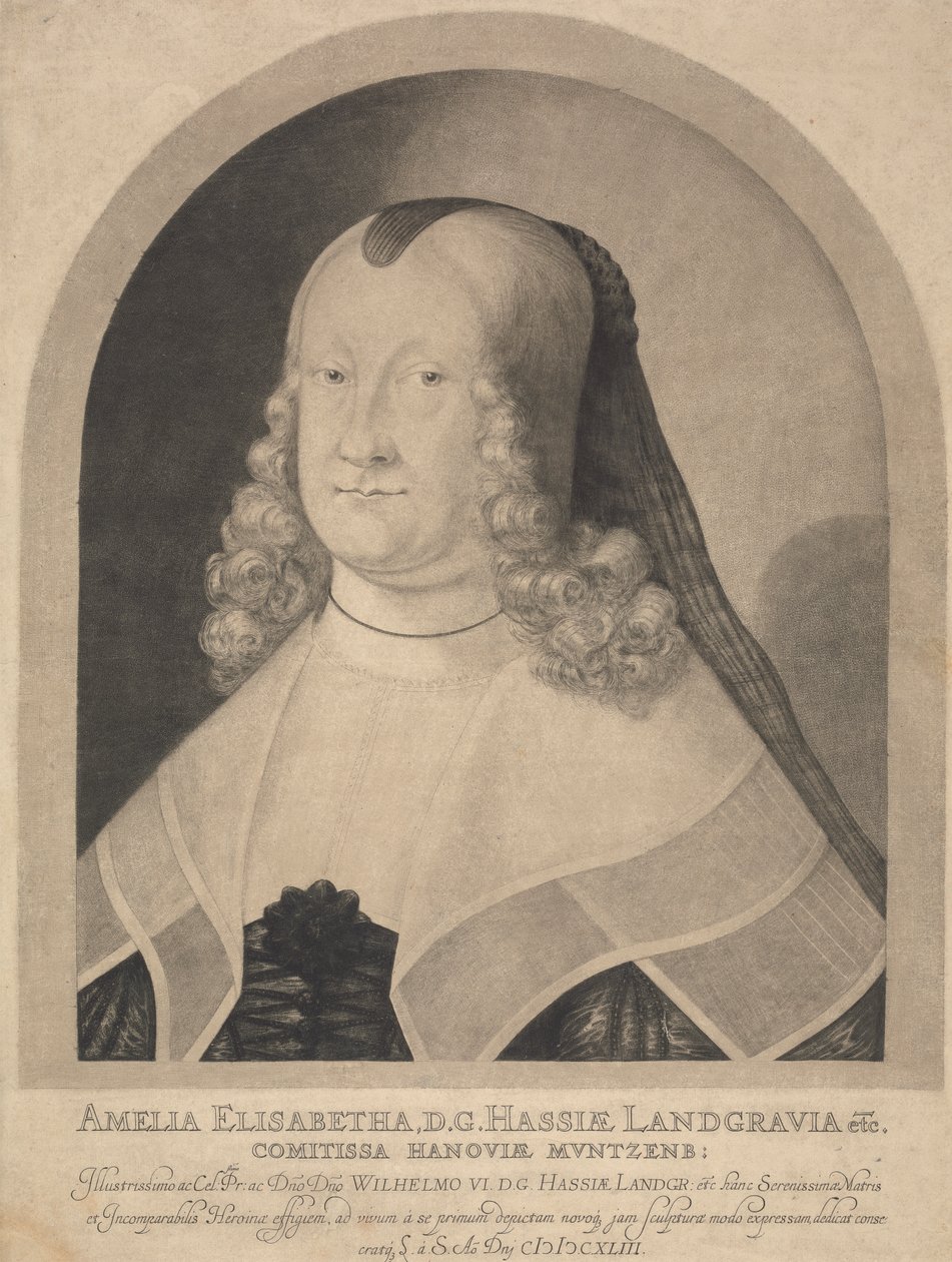 Amelia Elisabetha, Hessenin maagraviini tekijältä Ludwig von Siegen