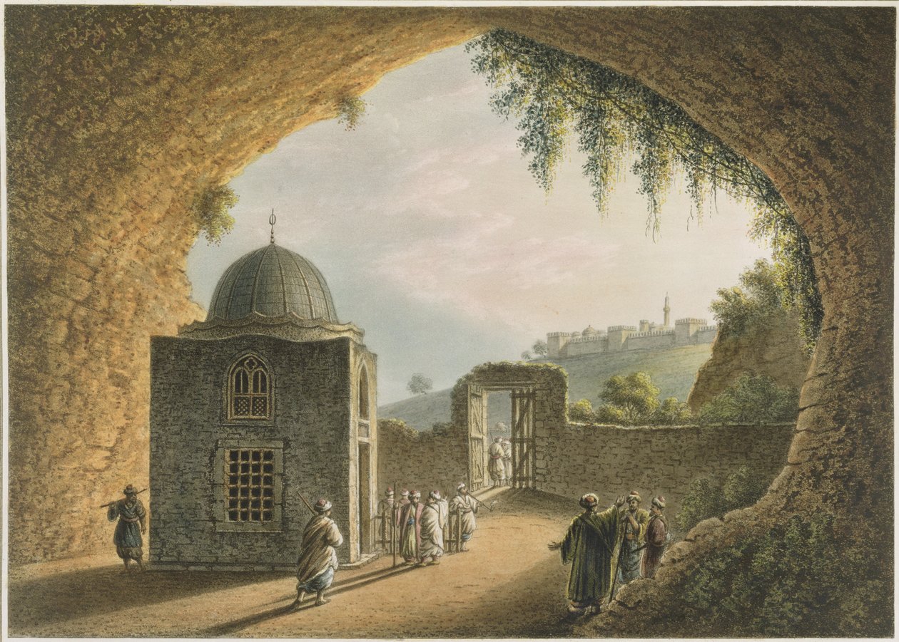 Jeremian hauta, pub. kirjoittanut William Watts, 1801 tekijältä Luigi Mayer