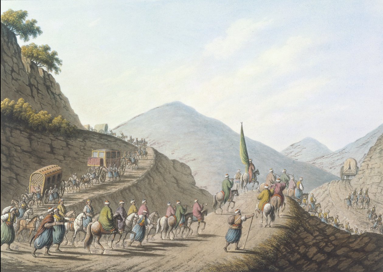 Balkan Mountain, levy 2, pubi. kirjoittanut William Watts tekijältä Luigi (after) Mayer