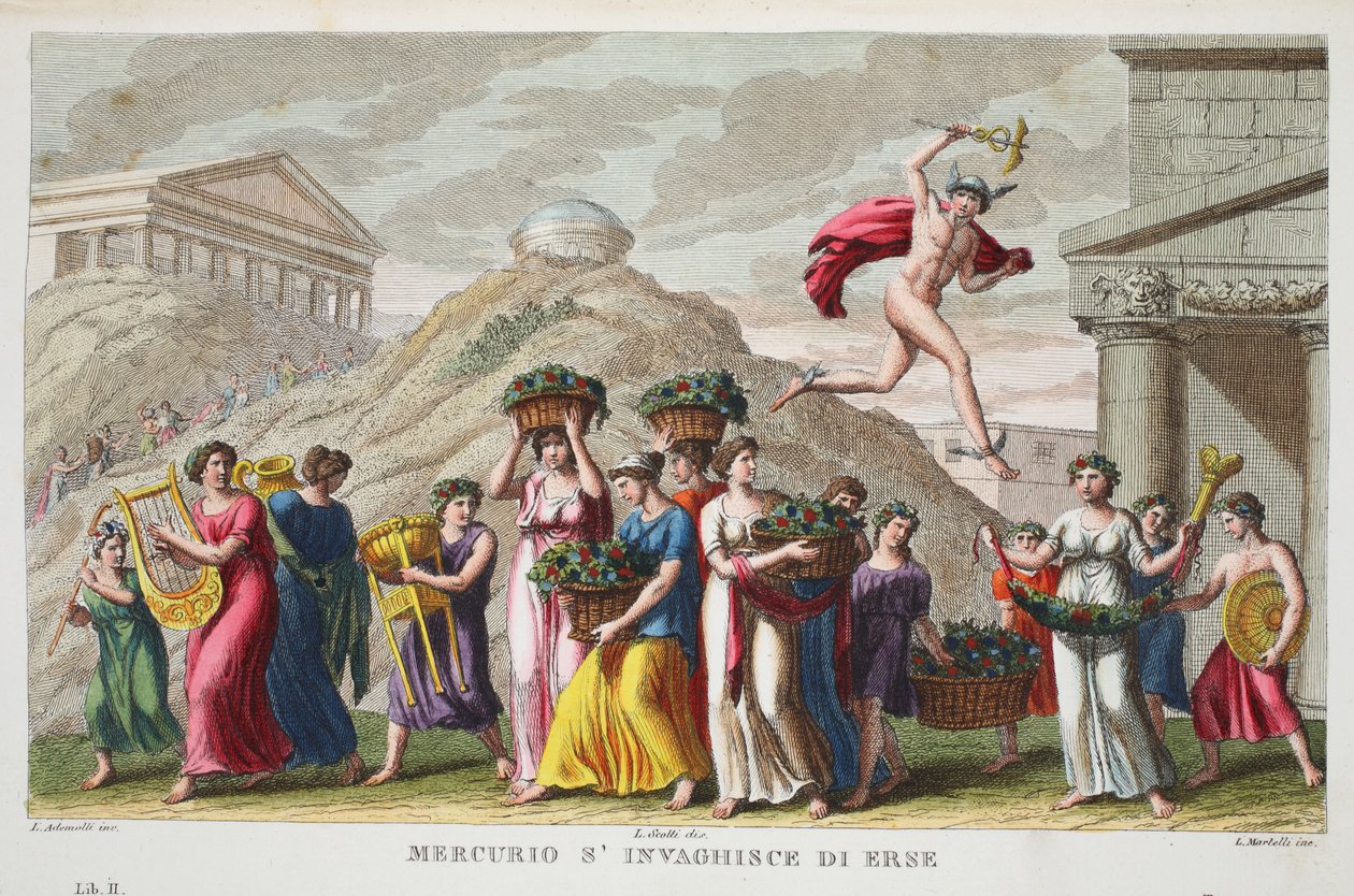 Mercury rakastuu Herseen tai Mercurion s