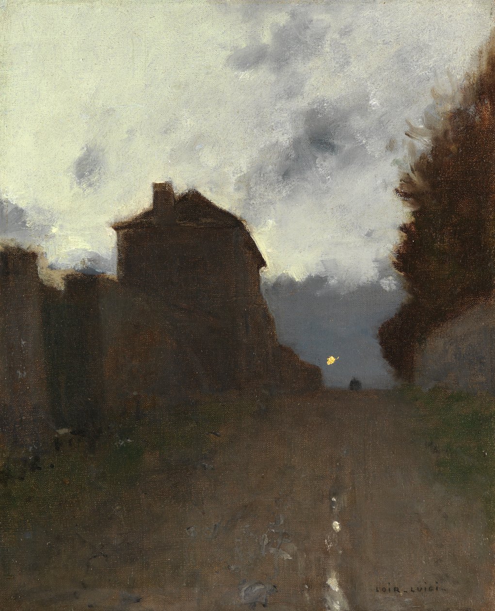 Montmartre hämärässä tekijältä Luigi Loir