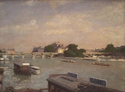Ile de la Cite, Pariisi tekijältä Luigi Loir