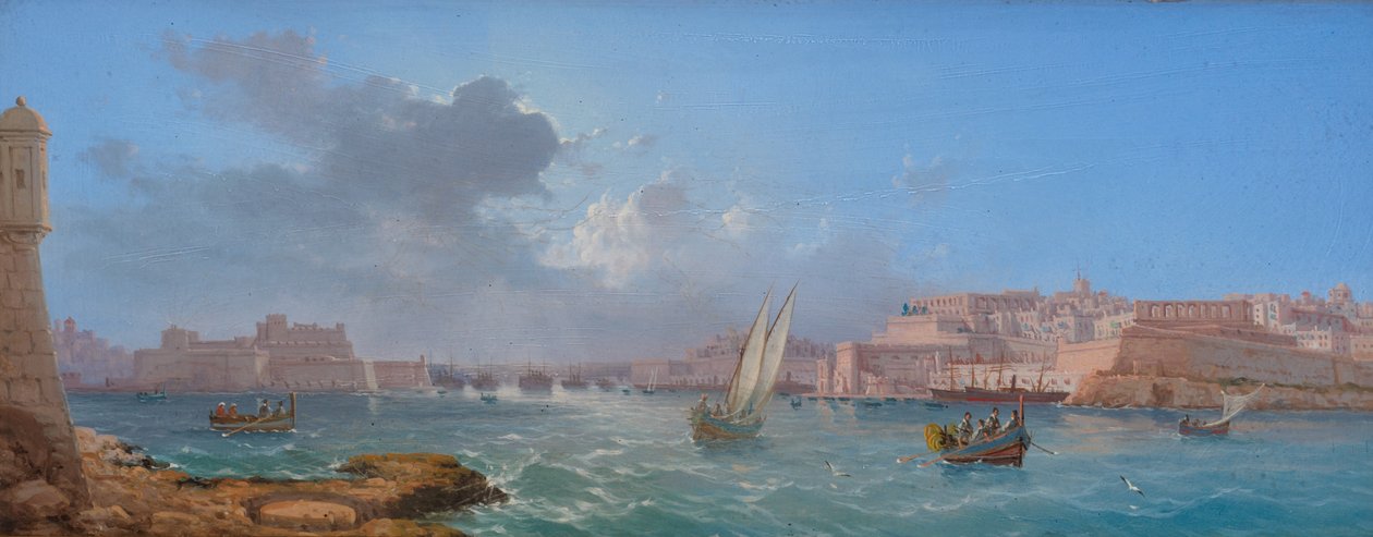 Grand Harbour, Valletta tekijältä Luigi Maria Galea
