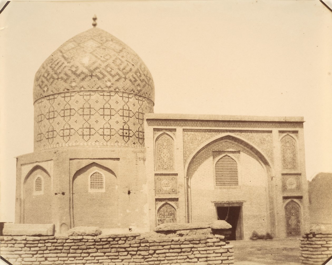 [Nasser-eddin Shahin moskeija, Teheran, Iran], 1840-60-luvut. tekijältä Luigi Pesce