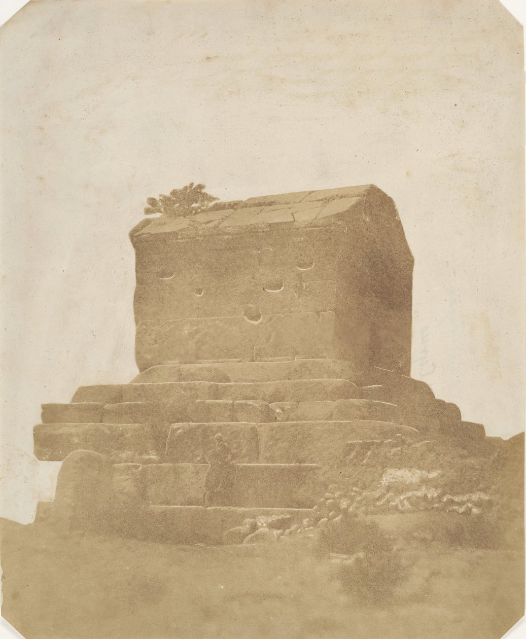 Kyroksen hauta Morgabille, 1858. tekijältä Luigi Pesce