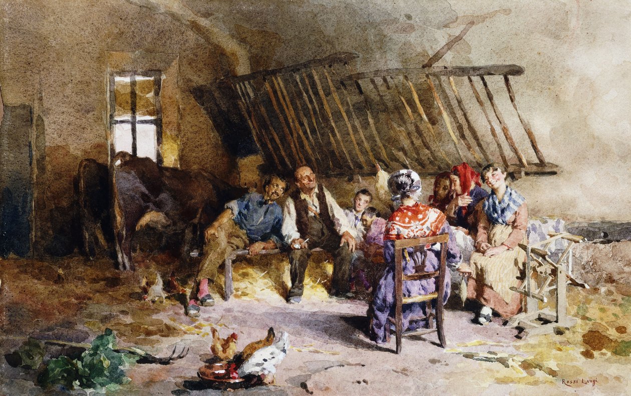 Navetassa, tekijältä Luigi Rossi