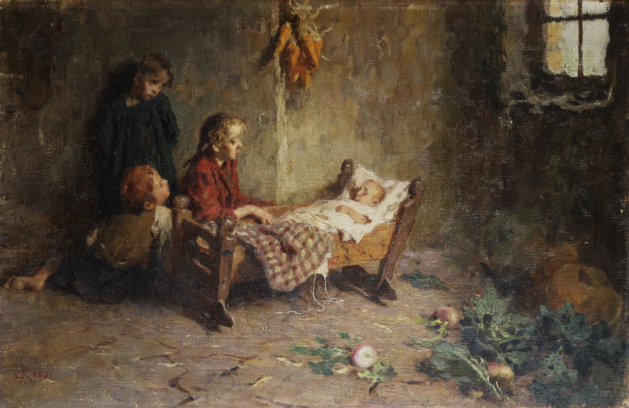 Vastasyntynyt vauva, tekijältä Luigi Rossi