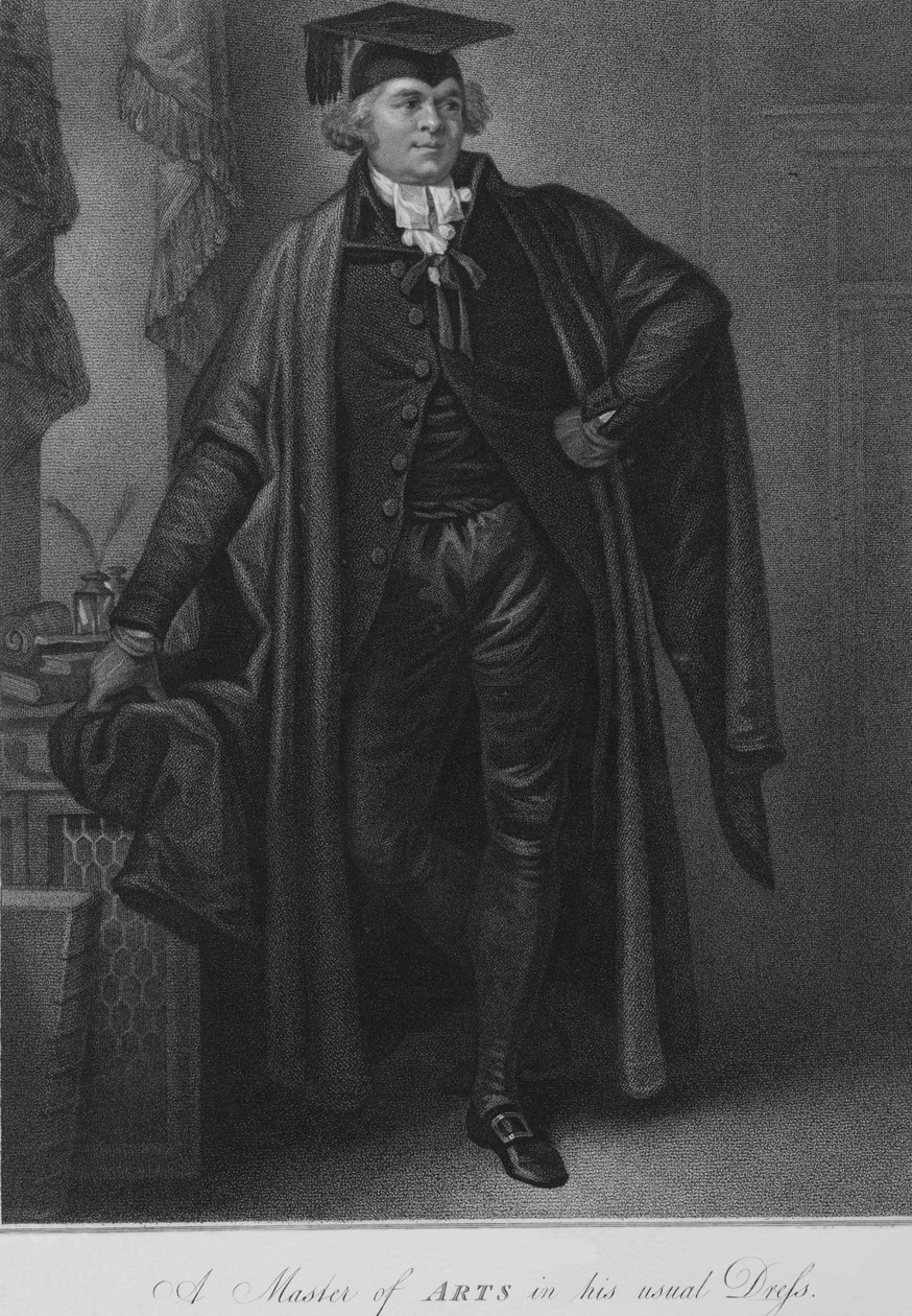 Taiteen maisteri tavallisessa mekossaan, 1796. tekijältä Luigi Schiavonetti