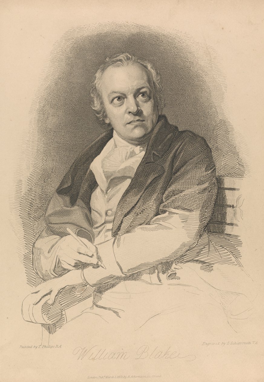 William Blake, Frontispiece tekijältä Luigi Schiavonetti