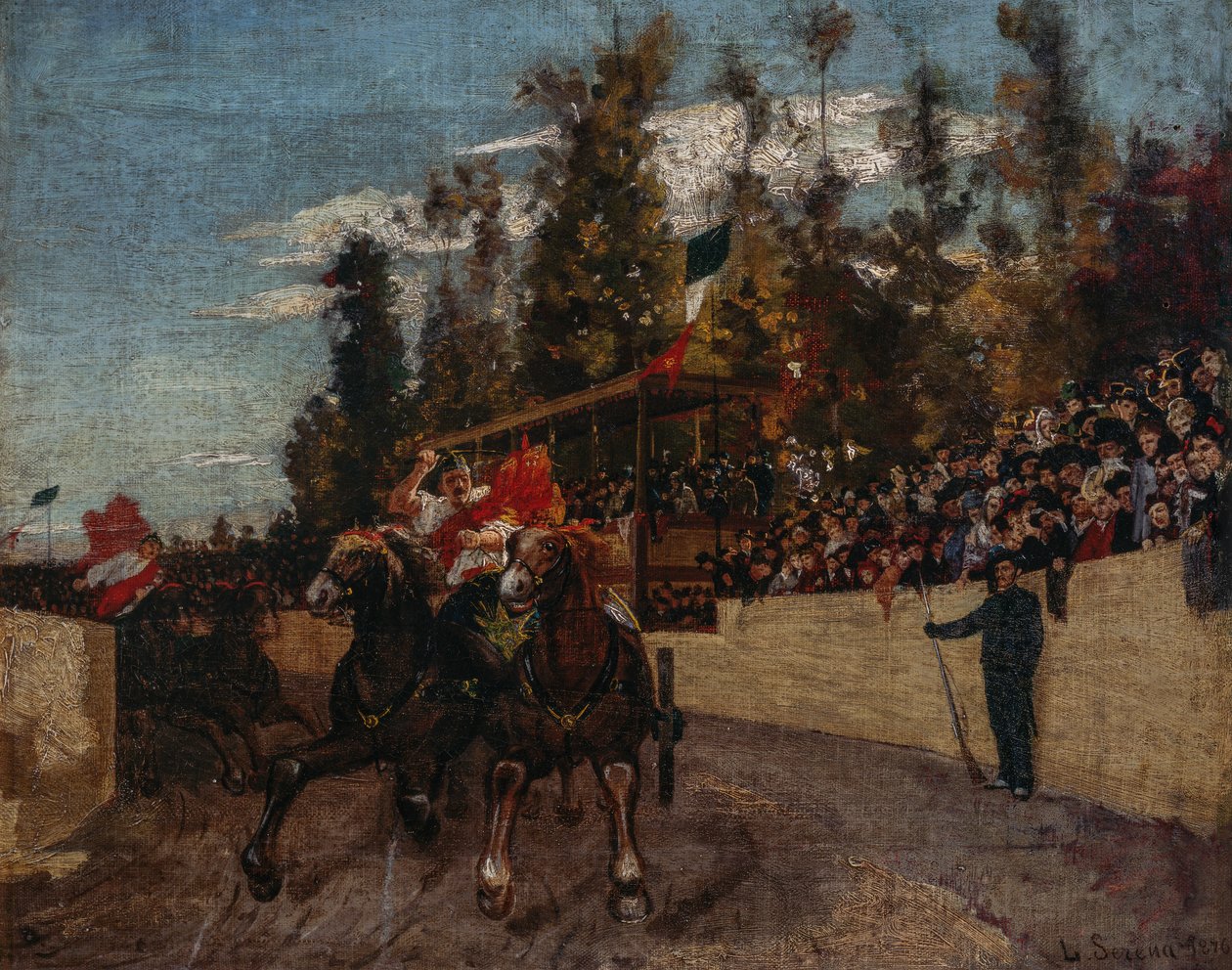 Hevoskilpailu tekijältä Luigi Serena