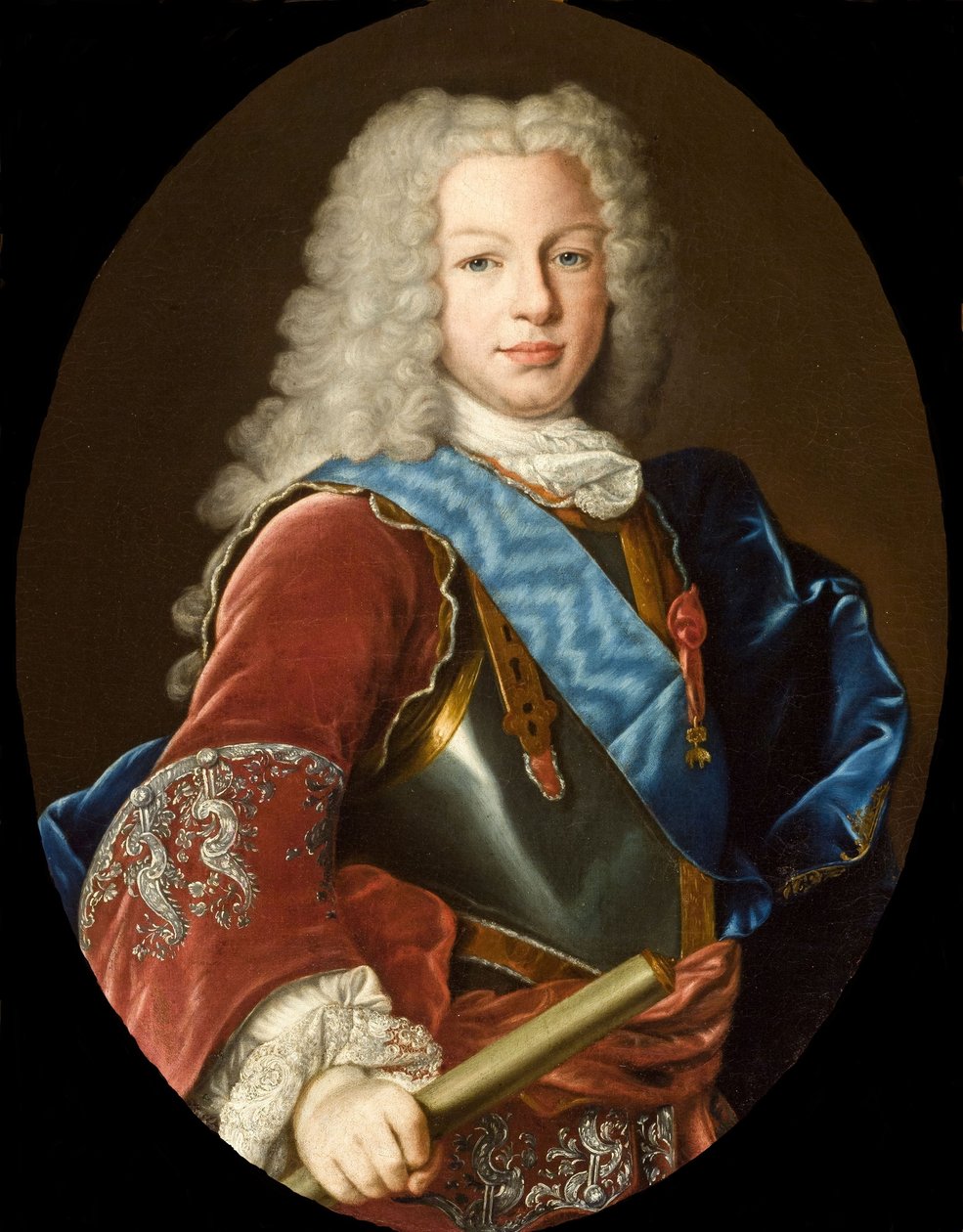 El rey Fernando VI de España tekijältä Luis Egidio Melendez