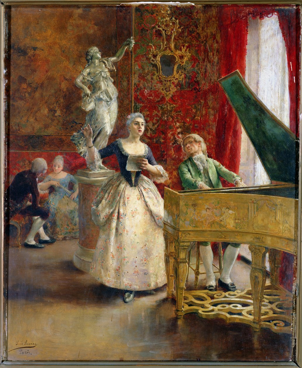 Konsertti, ennen vuotta 1908 tekijältä Luis Jimenez y Aranda