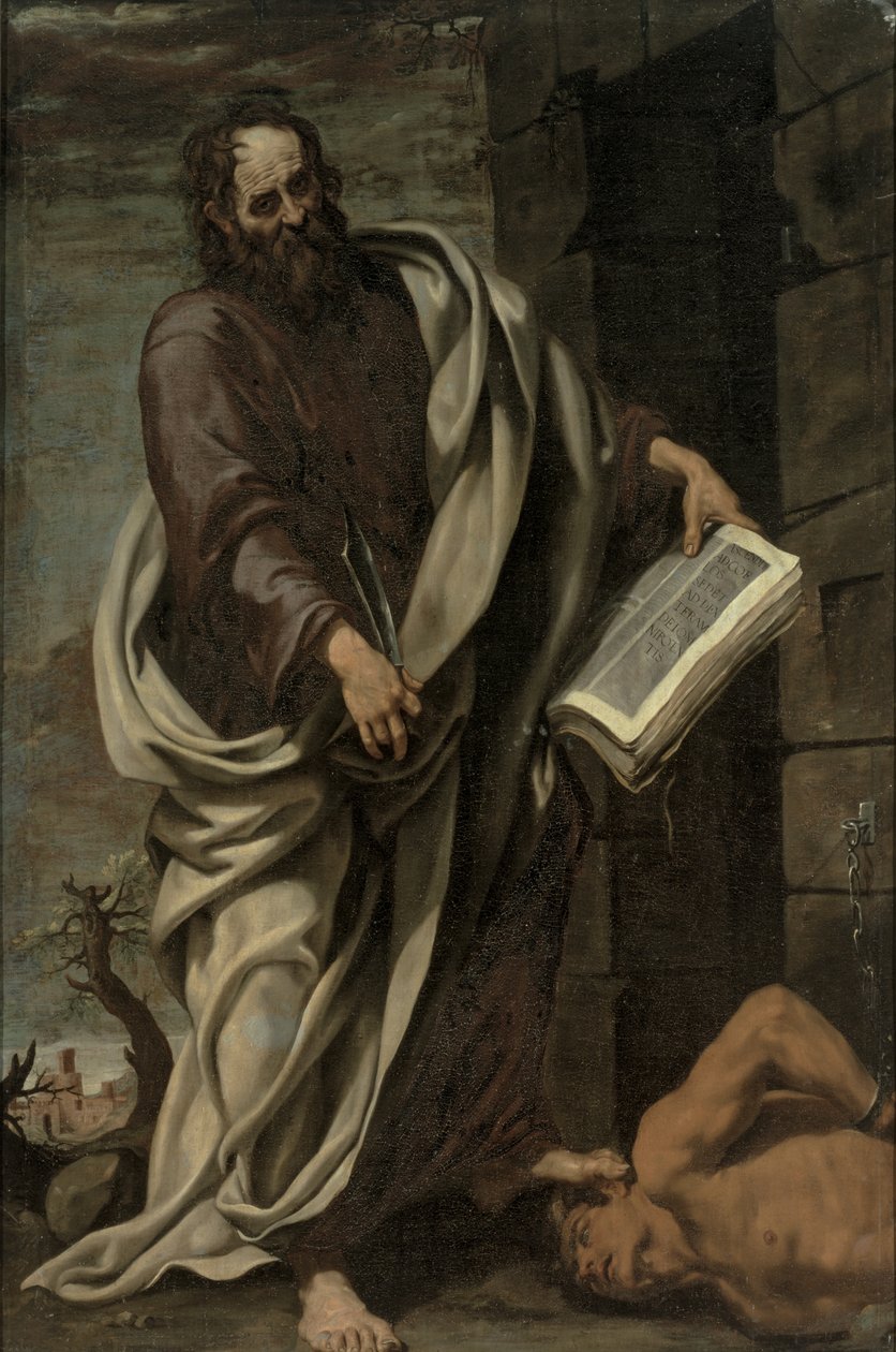 Pyhä Bartolomeus, 1620 tekijältä Luis Tristan de Escamilla