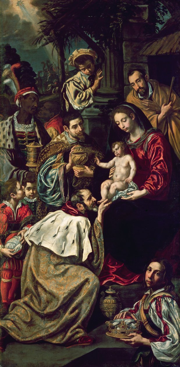 Maagisten palvominen, 1620 tekijältä Luis Tristan de Escamilla