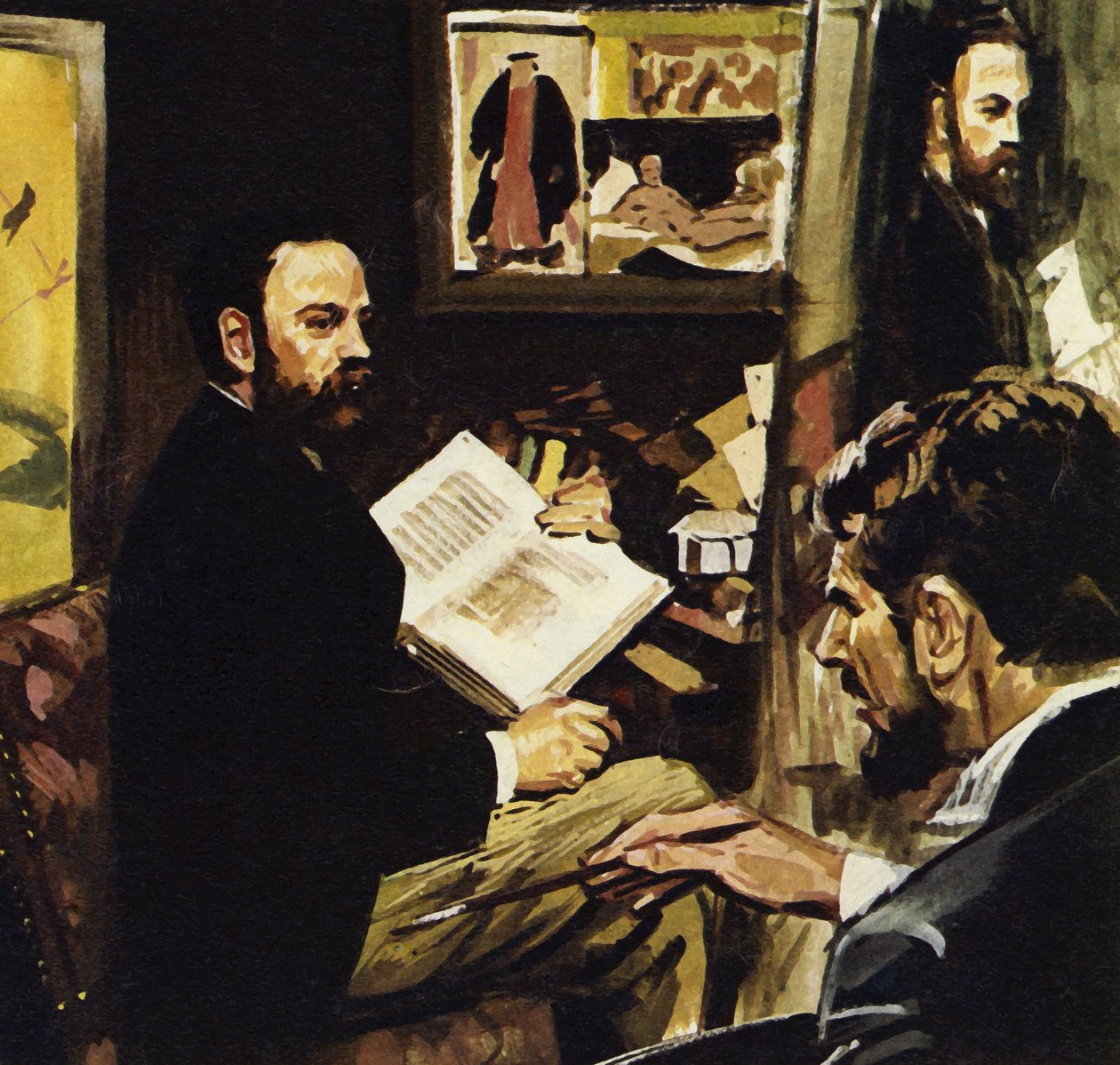 Emile Zola ennusti, että Manet