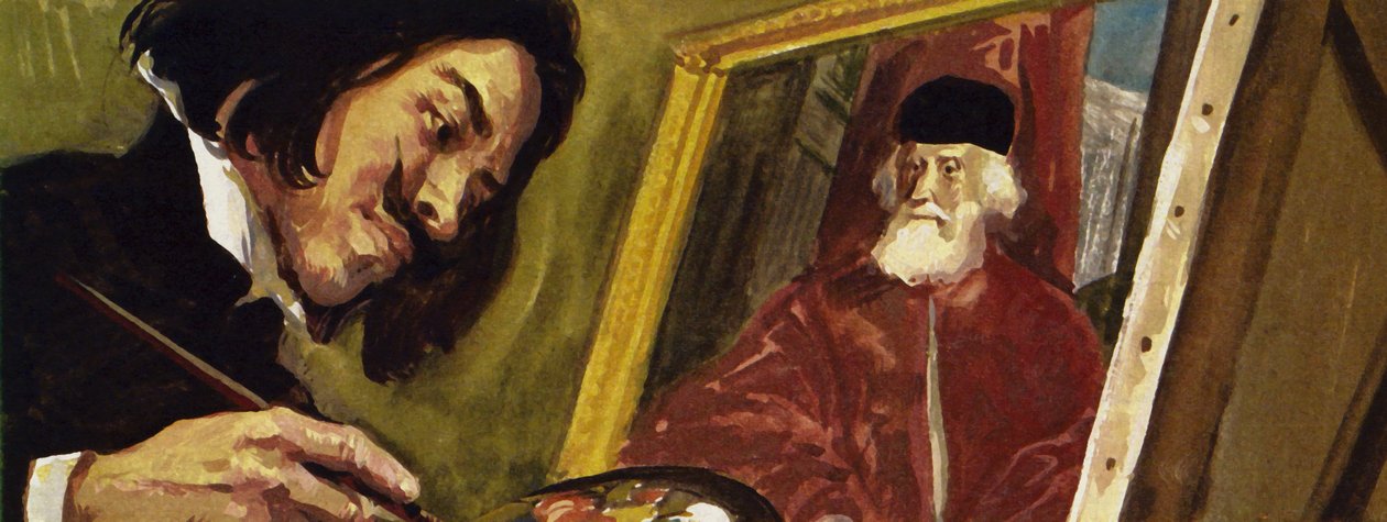 Ranskalainen taiteilija Gericault oli velkaa Tintoretton käsityötaidolle (värilitografia). tekijältä Luis Arcas Brauner