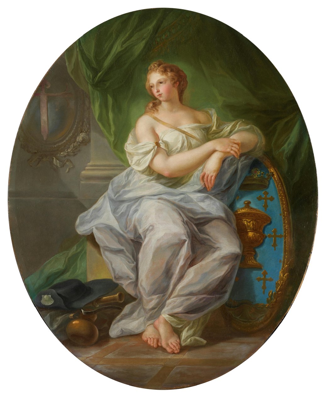 Galician allegoria - Luis Paret Alcázar (1789) tekijältä Luis Paret y Alcazar