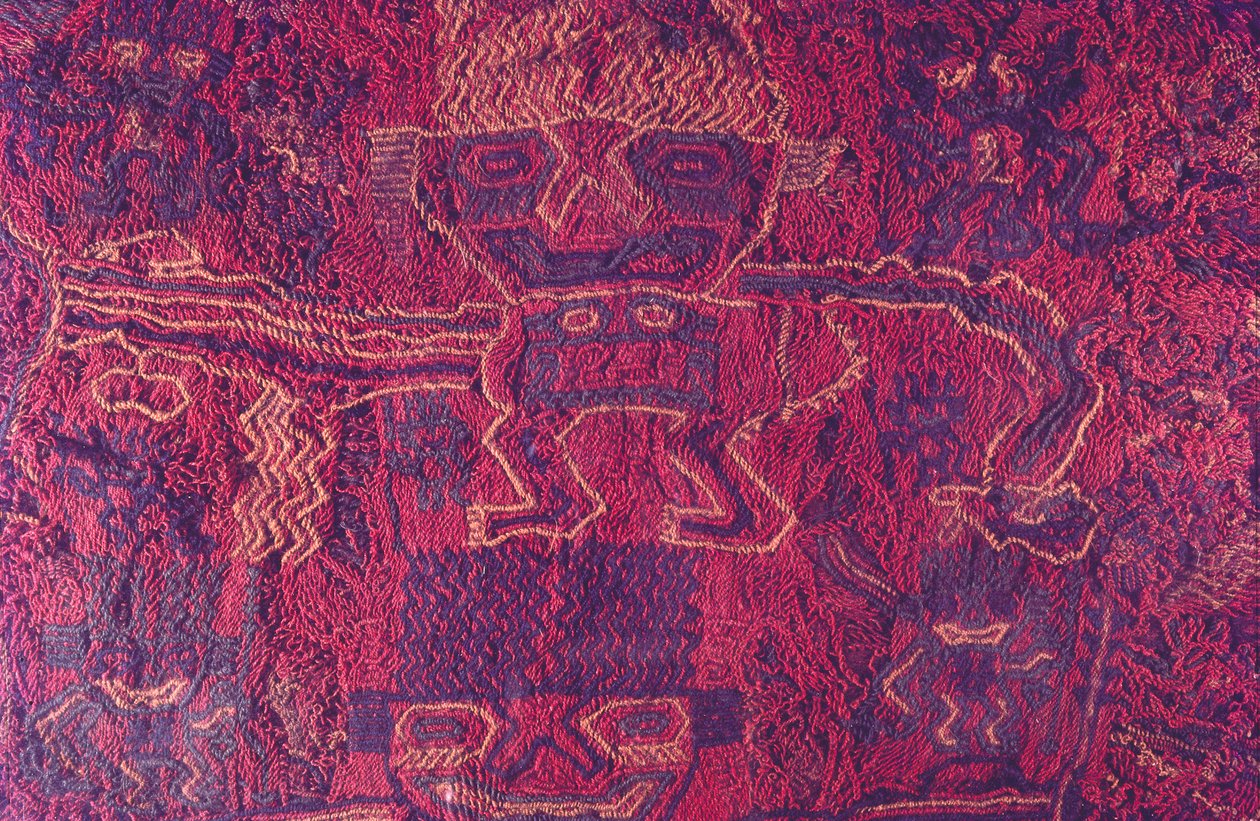 Tekstiilit, Paracas Culture, Peru, 2015. tekijältä Luis Rosendo.