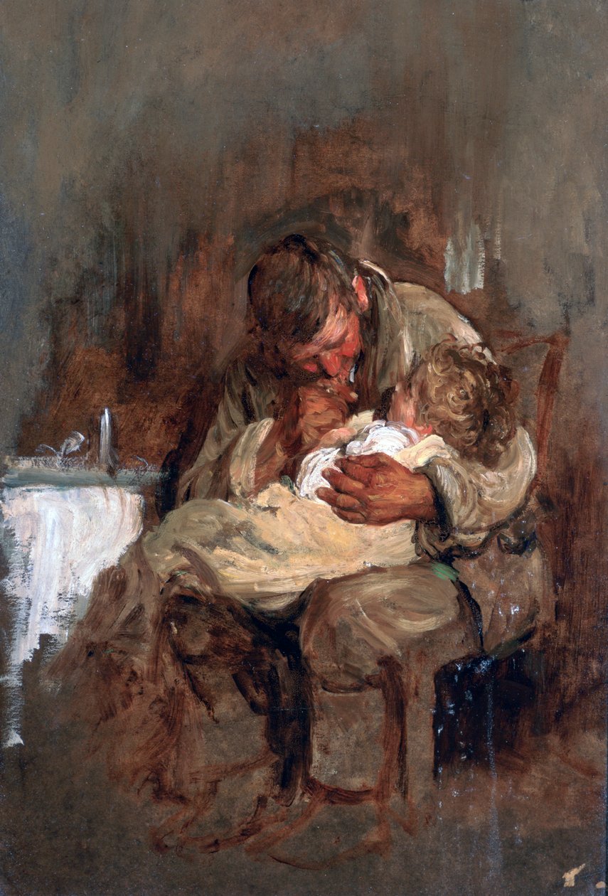 "Opiskelu", 1843-1927 tekijältä Luke Fildes