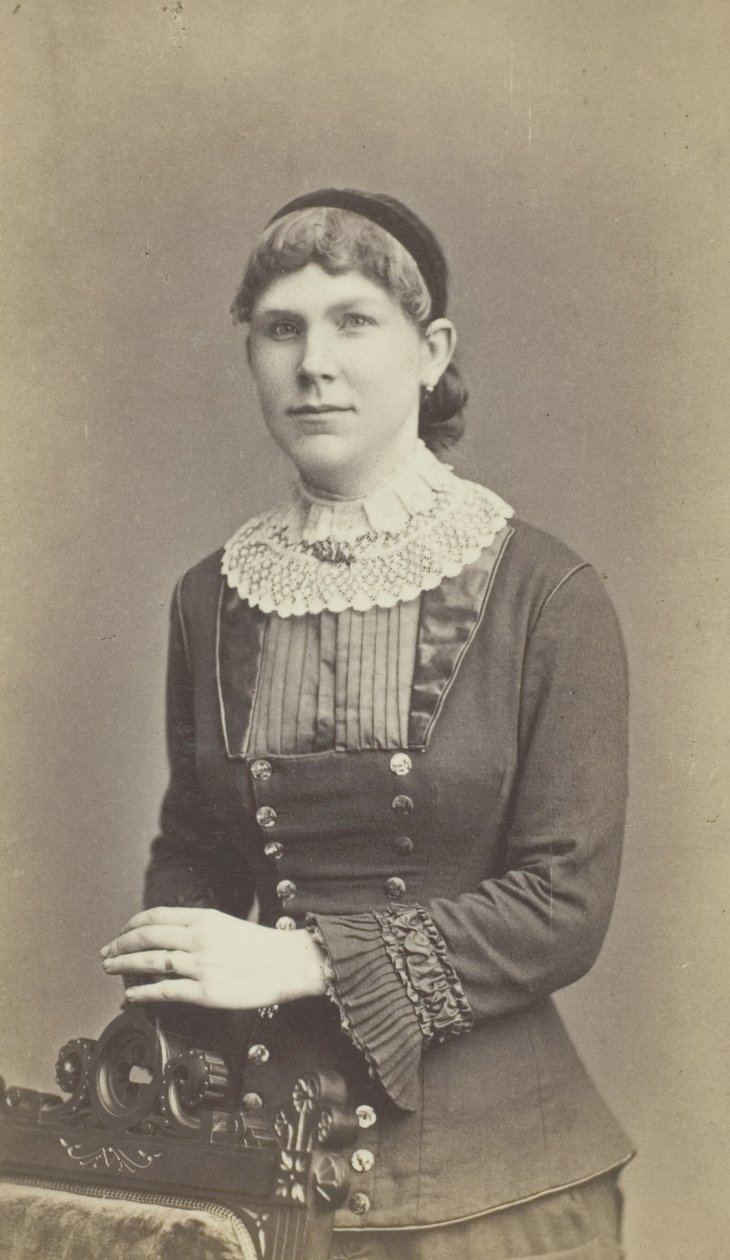 Nimetön istuvan naisen muotokuva, 186581. tekijältä Lyman W. Colby