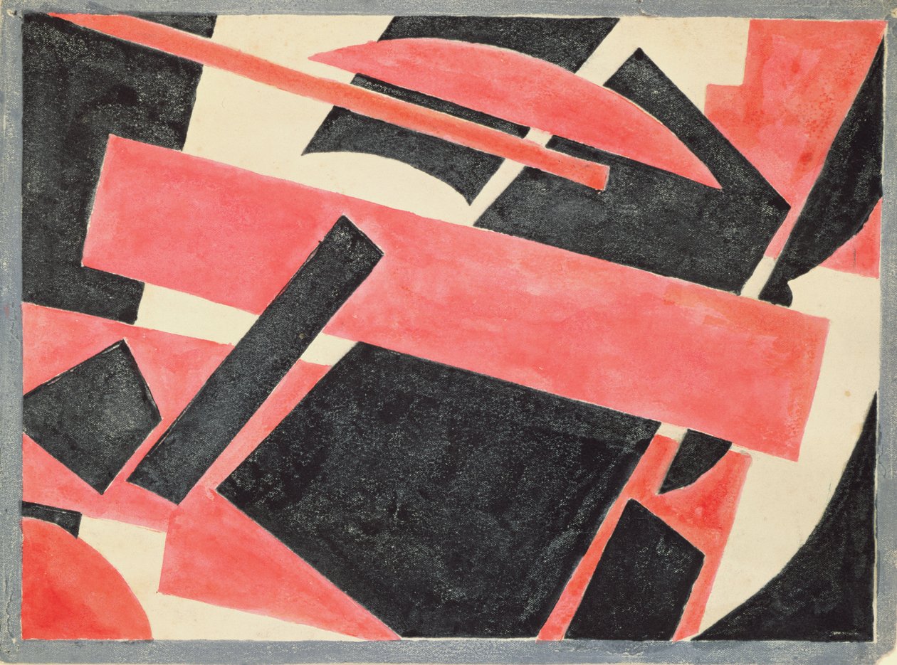 Nimetön (sävellys), 1918 tekijältä Lyubov Sergeevna Popova