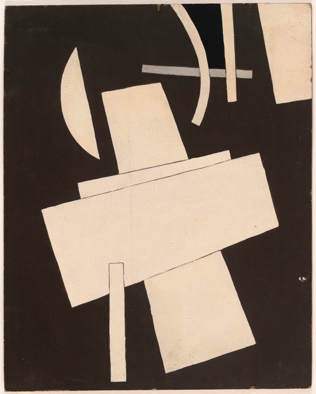 Sans titre - Popova, Lyubov Sergejevna (1889-1924) Nimetön guassi pahville n. 1916-1918 - 49,5x39,5 - New York City. Modernin taiteen museo (MOMA) tekijältä Lyubov Sergeevna Popova