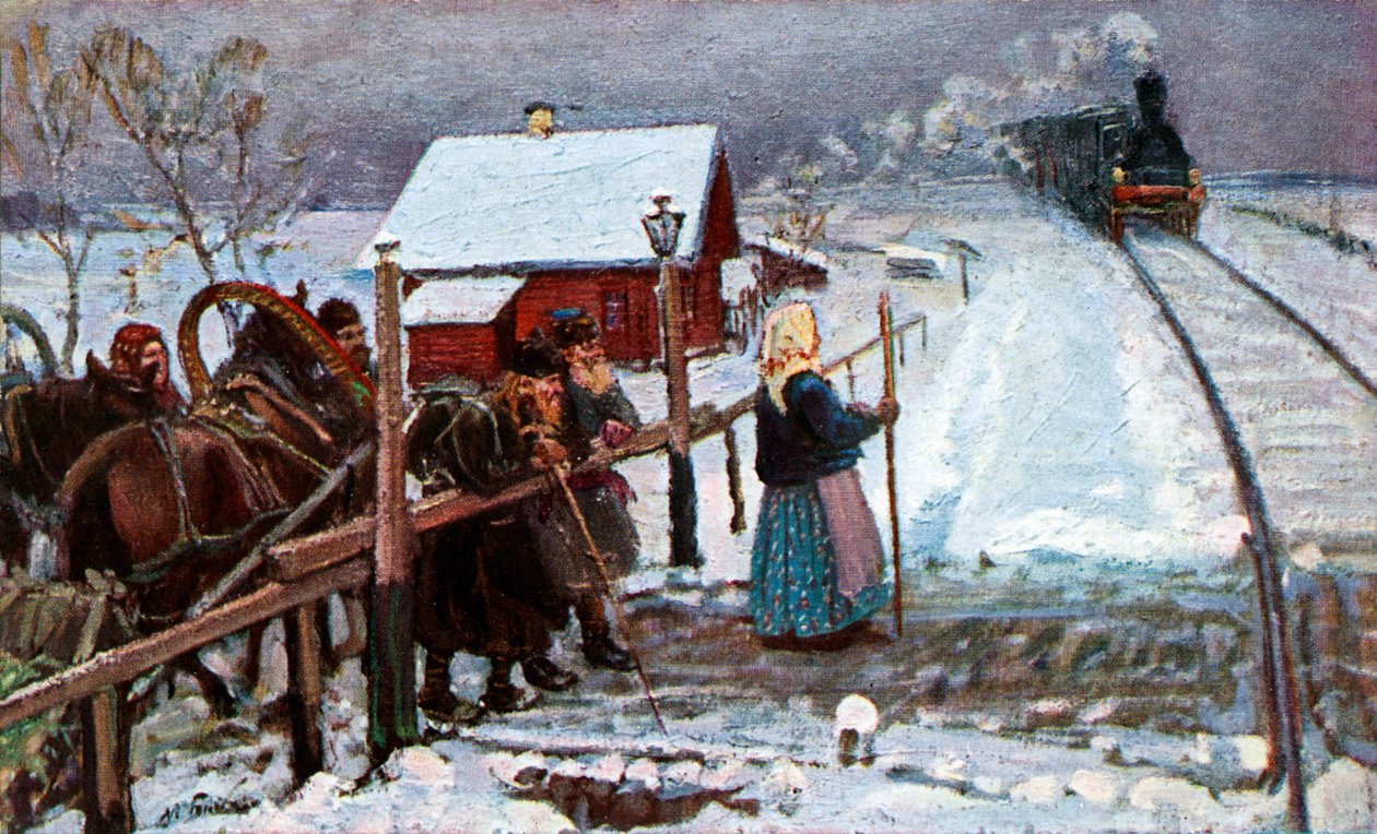 Höyryjuna Venäjällä tekijältä M. Bosquine