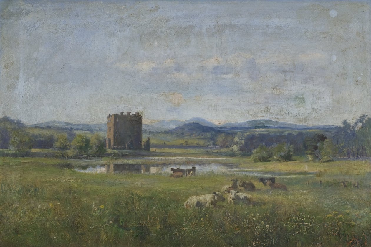 Threaven linna, 1881 tekijältä M. M. Harper
