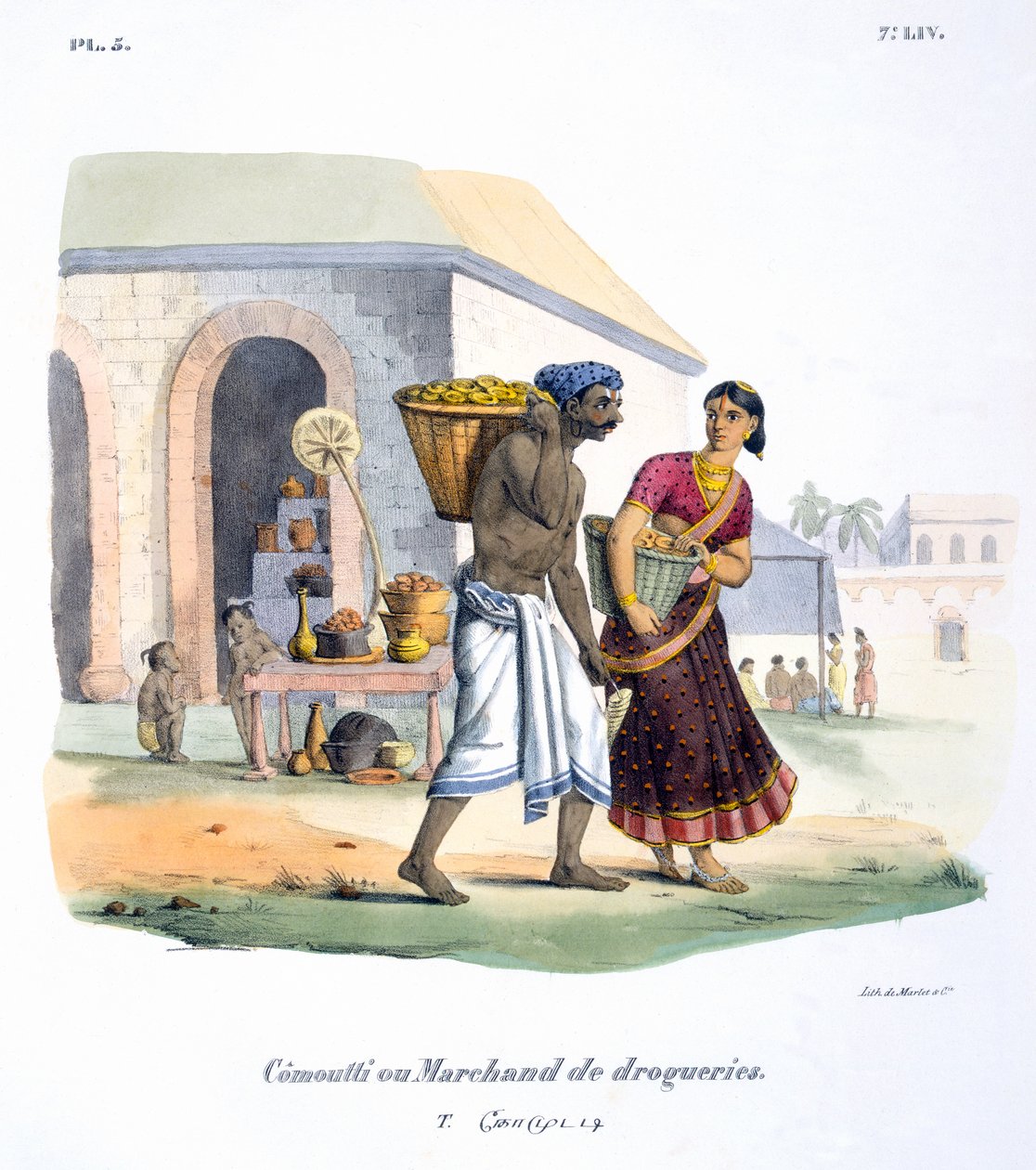 Lääkekauppias, 1827-35 tekijältä M.E. Burnouf