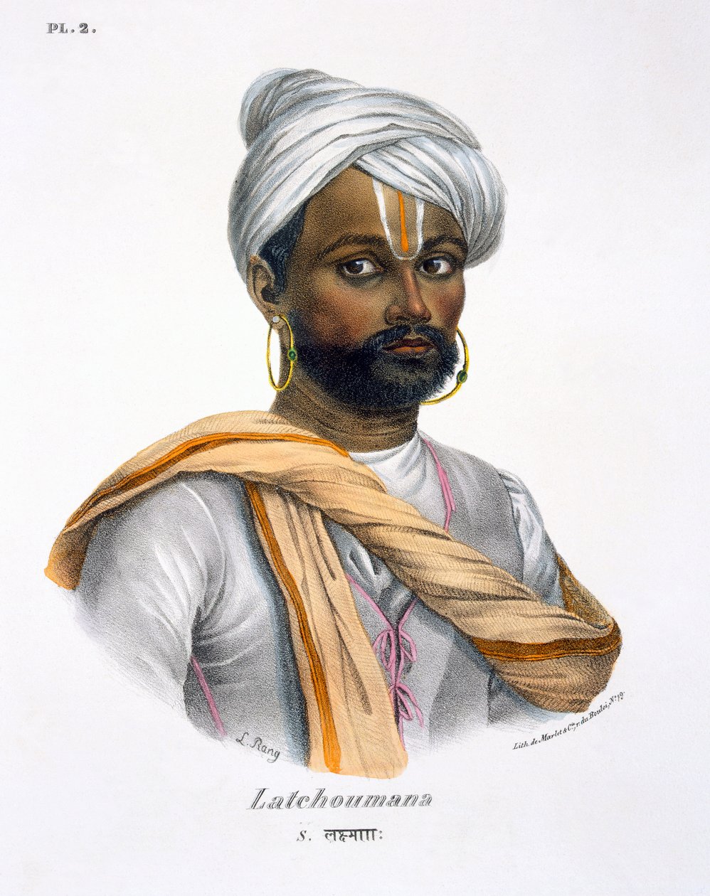Latchoumana, 1827-35 tekijältä M.E. Burnouf